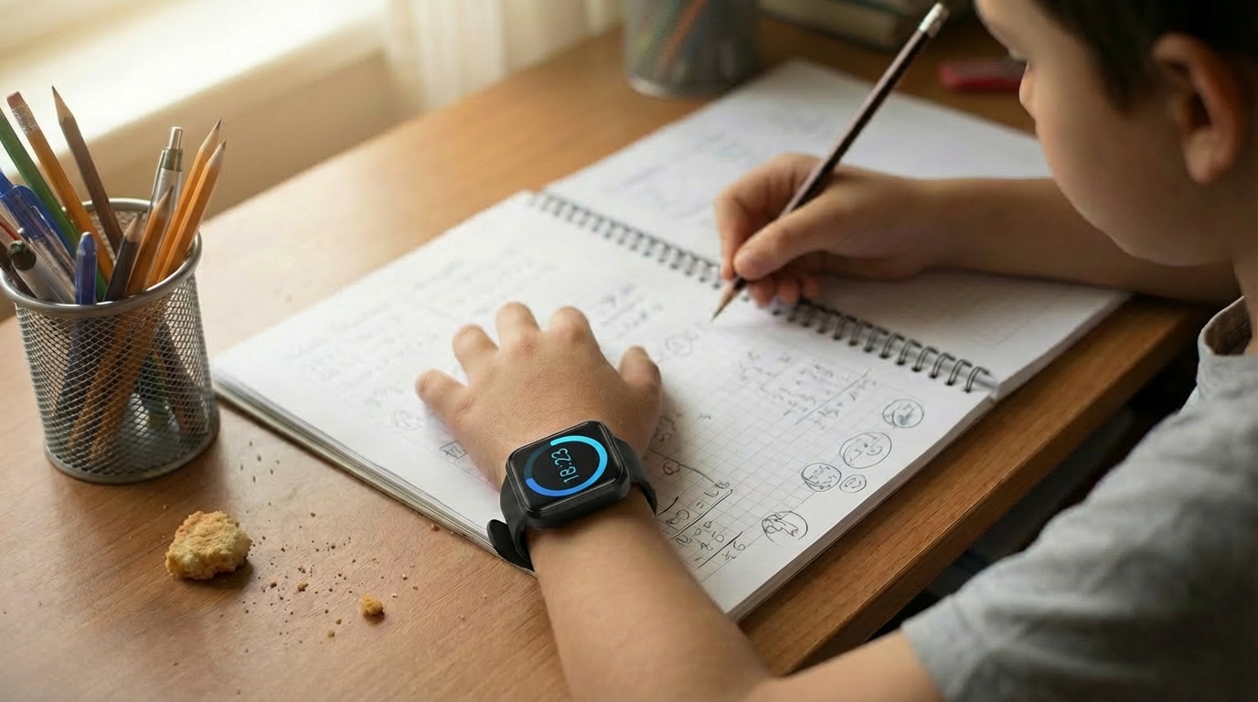 The watch guides your day